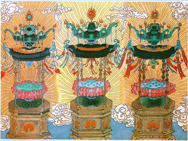 观无量寿经莲花宝座观 观无量寿经莲花宝座观